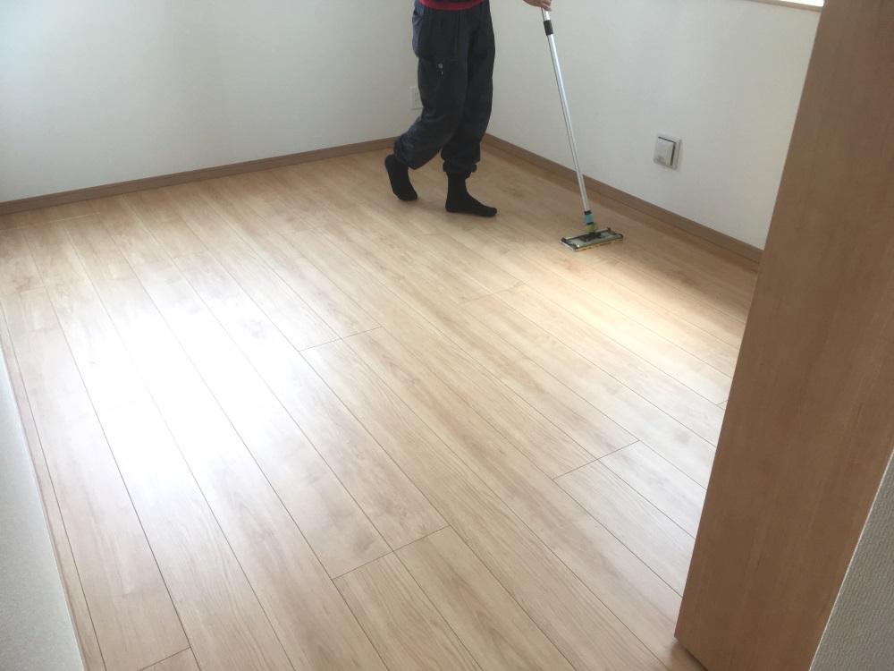 フロアコーティング施工事例 青梅市 戸建 床材 サンロードアート フロアコーティングのグッドライフ