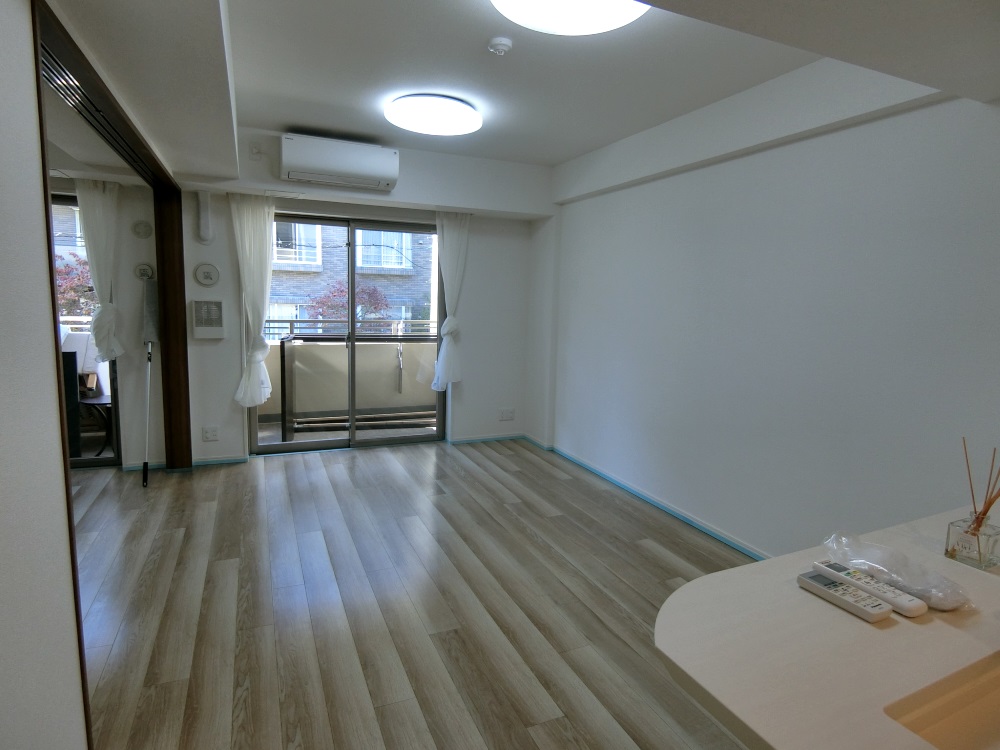 フロアコーティング 施工事例 町田市 マンション M様邸 床材 大建工業 シートフローリング フロアコーティングのグッドライフ