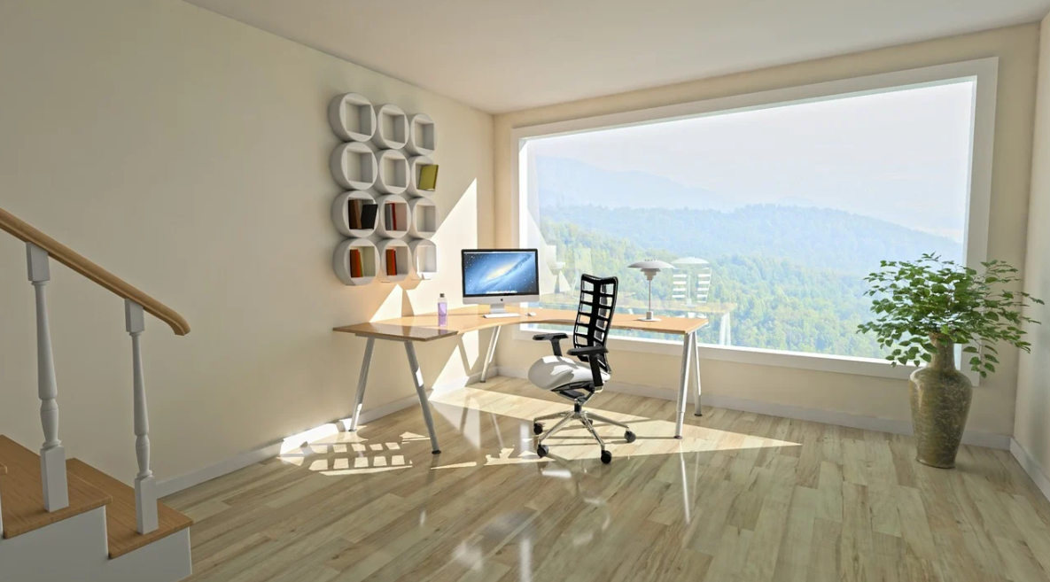 フロアコーティングをした部屋の画像