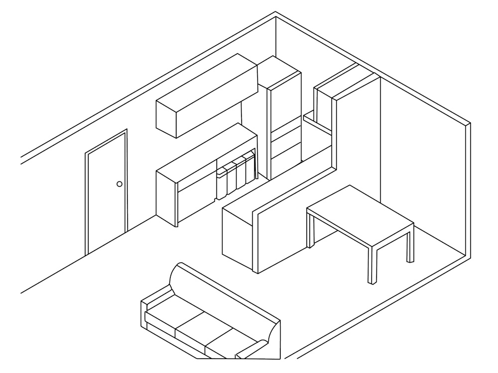 部屋イラスト