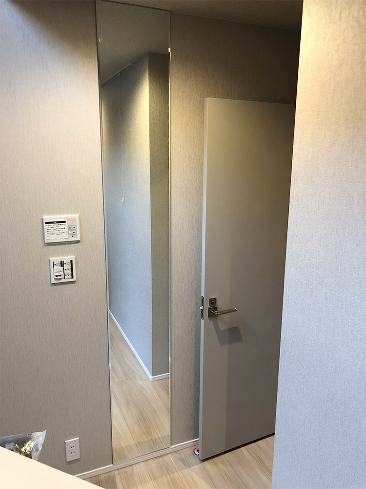 オーダーミラー　施工後