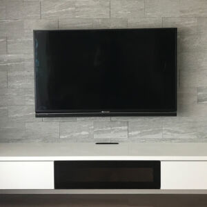 エコカラット+壁掛けTV+TVボード