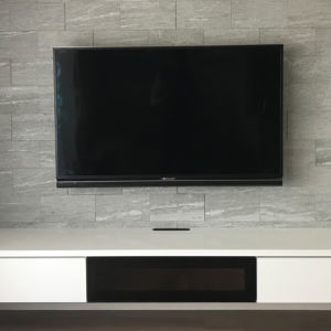 エコカラット+壁掛けTV+TVボード